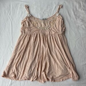 American Rag Y2K Fairycore Tank Top with Embellishments